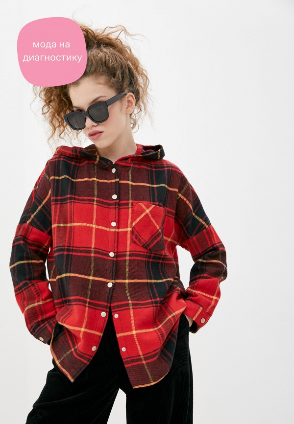 

Рубашка Mavi, Красный, HOODED SHIRT