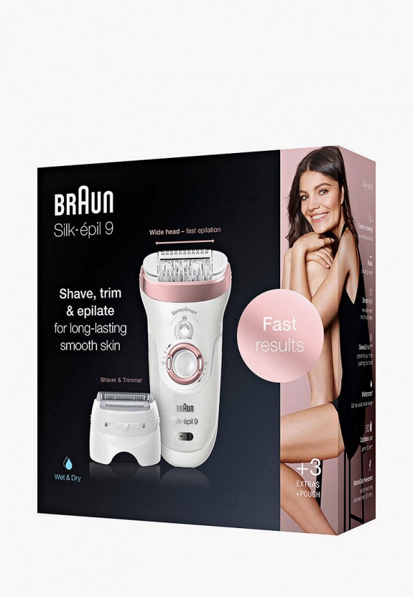 Эпилятор Braun белый, размер 00, фото 3