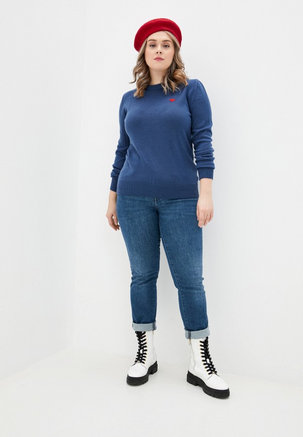 

Джемпер Дирз, Синий, Сердечко