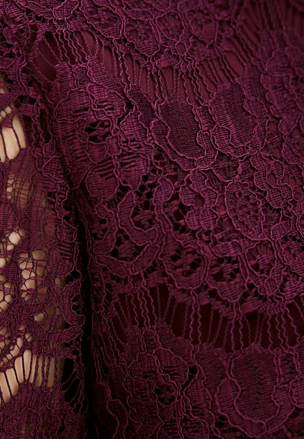 Платье shovsvaro цвет бордовый  Фото 4
