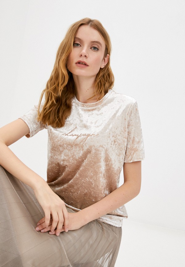 

Футболка Zarina, Бежевый
