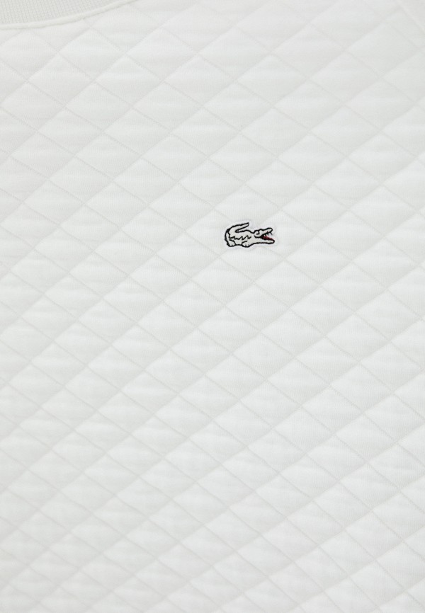 Свитшот Lacoste цвет белый  Фото 4