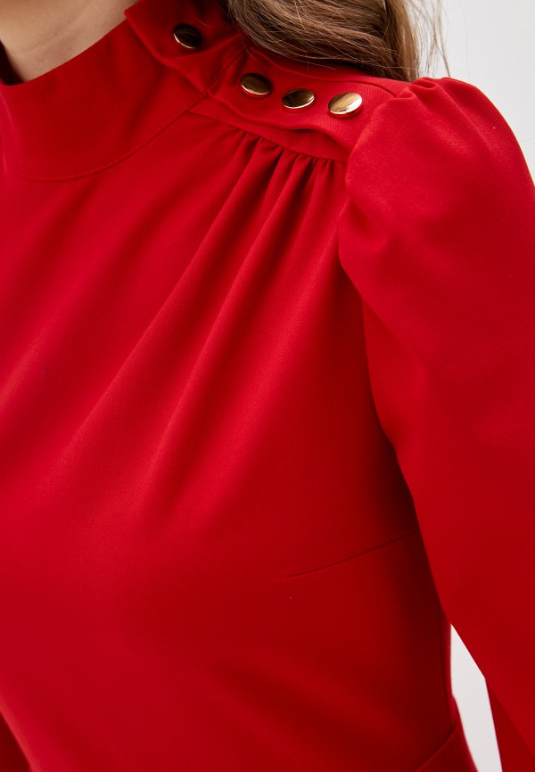 Платье Avemod цвет красный  Фото 4