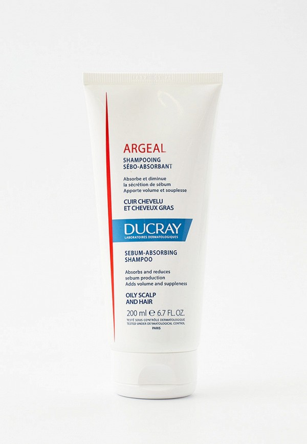 

Шампунь Ducray, Белый, для жирных волос "ARGEAL", 200 мл