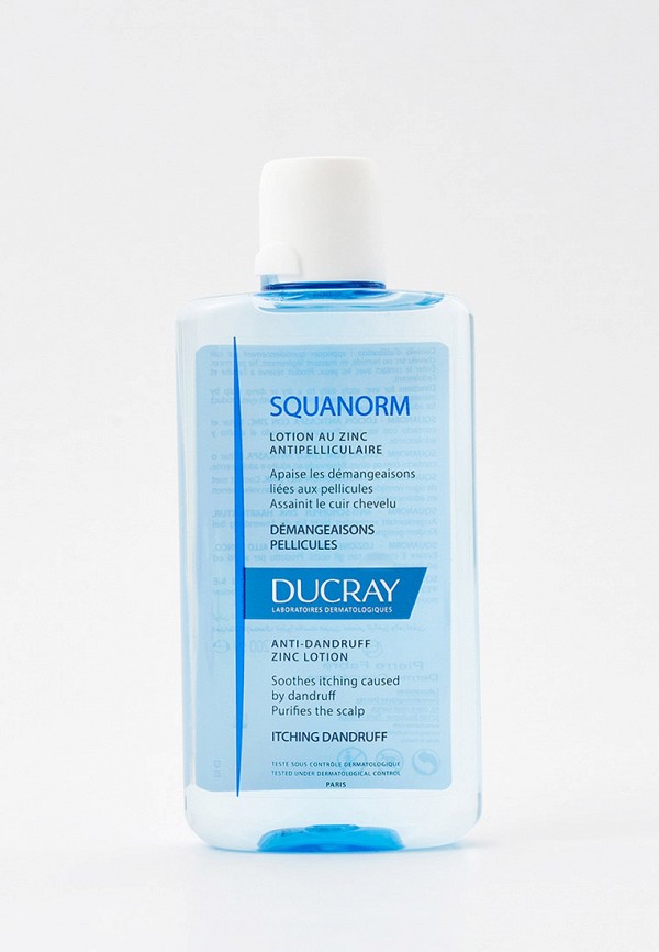 

Лосьон для волос Ducray, Прозрачный, от перхоти. SQUANORM, 200 мл
