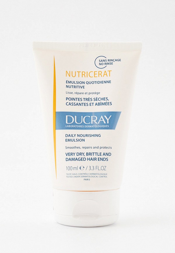 

Лосьон для волос Ducray, Прозрачный, сверхпитательный, для сухих кончиков волос "NUTRICERAT", 100 мл