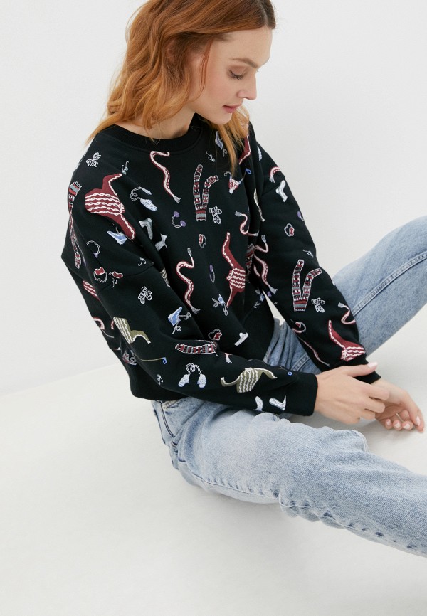 

Свитшот Sela, Черный, Exclusive online