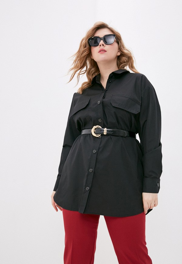 

Рубашка Авантюра Plus Size Fashion, Черный