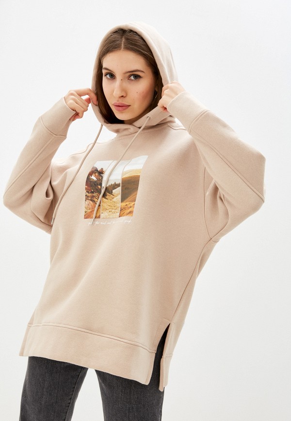 

Худи Zarina, Бежевый