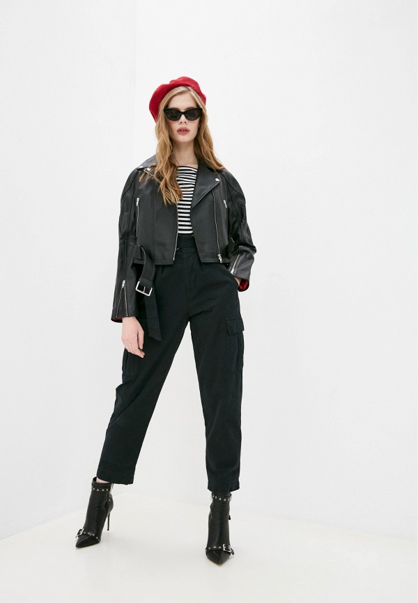 

Куртка кожаная Major Fabric, Черный