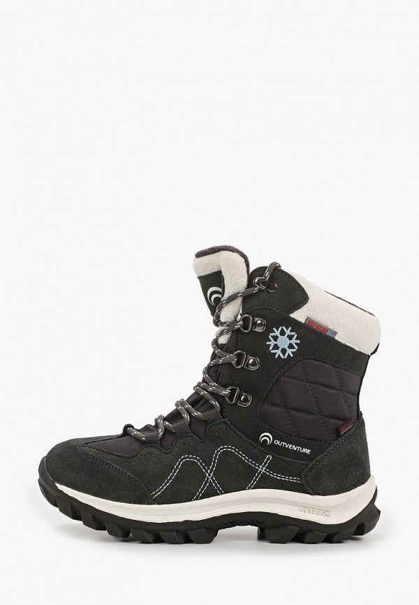 

Ботинки Outventure, Черный, Snowflake