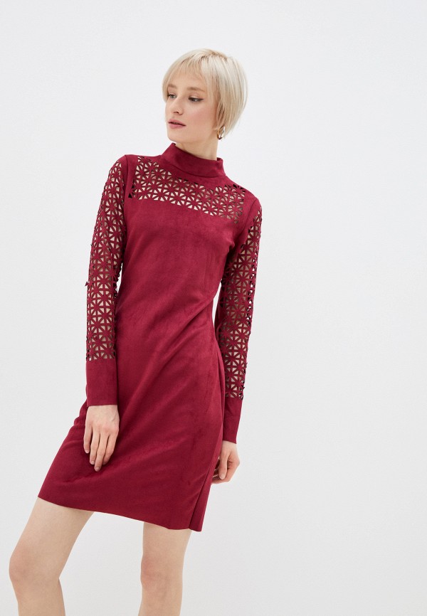 Платье Ramanti цвет бордовый 