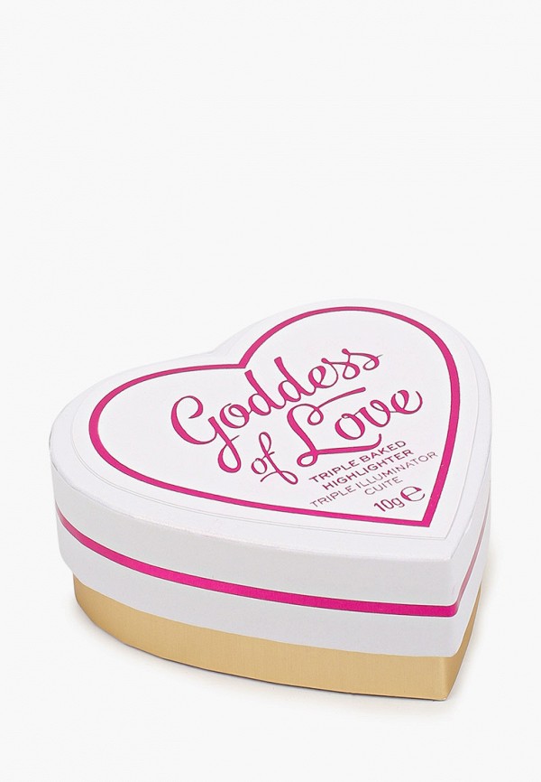 

Хайлайтер I Heart Revolution, Разноцветный, BLUSHING HEART, Goddess of Love Highlighter, 10 г