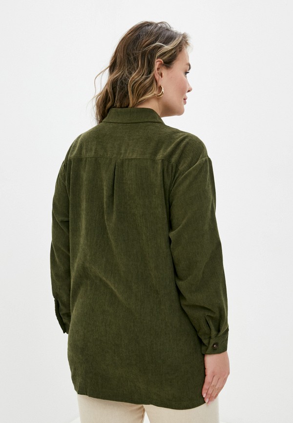 Блуза Adele Fashion цвет зеленый  Фото 3
