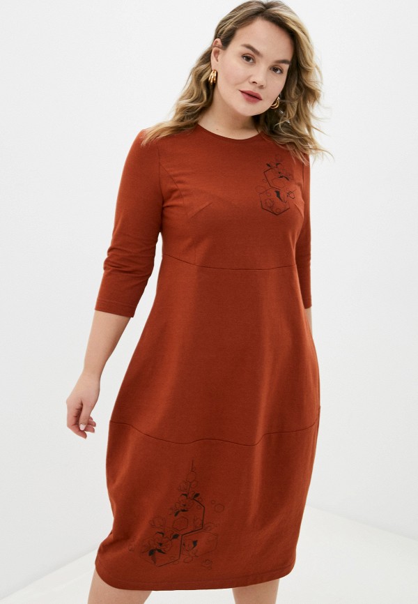 

Платье Adele Fashion, Коричневый