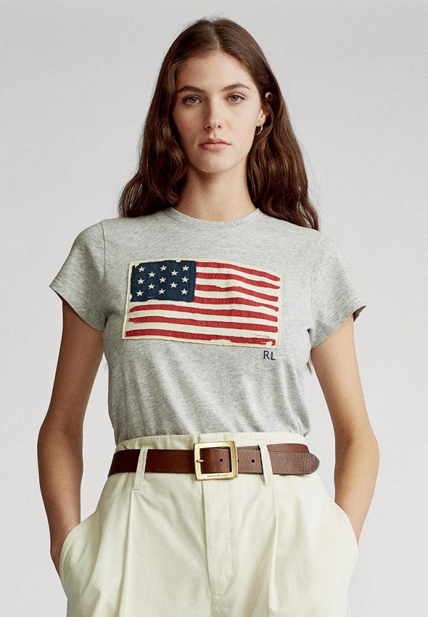 

Футболка Polo Ralph Lauren, Серый, Polo Ralph Lauren MP002XW03TLK