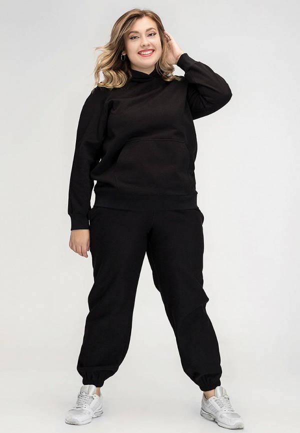 

Костюм спортивный Авантюра Plus Size Fashion, Черный