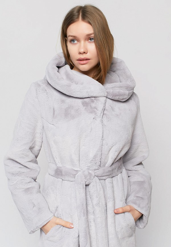 

Шуба Linen Pleasure, Серый, Linen Pleasure MP002XW03TYO