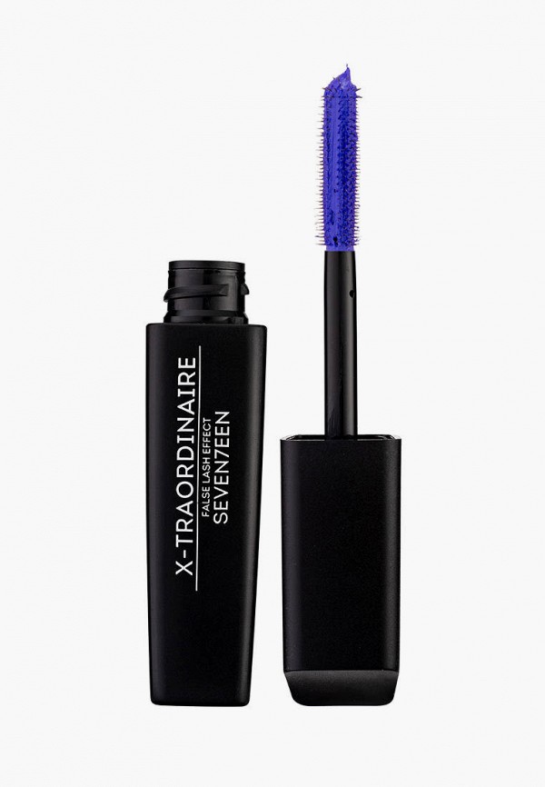 

Тушь для ресниц Seventeen, Фиолетовый, X-TRAORDINARE MASCARA для удлинения, подкручивания, увеличения объема фиолетовый, 12 мл