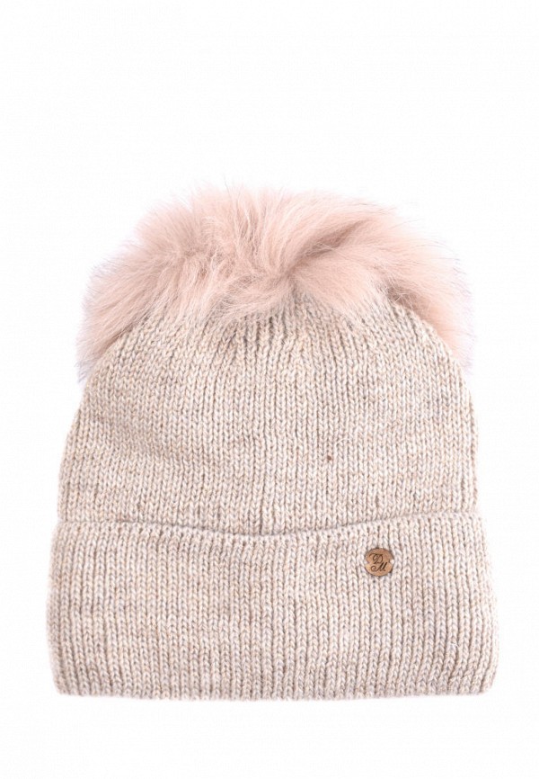 

Шапка DeMari, Бежевый, DeMari MP002XW03UKY