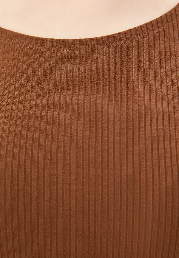 Лонгслив Antiga цвет коричневый  Фото 4