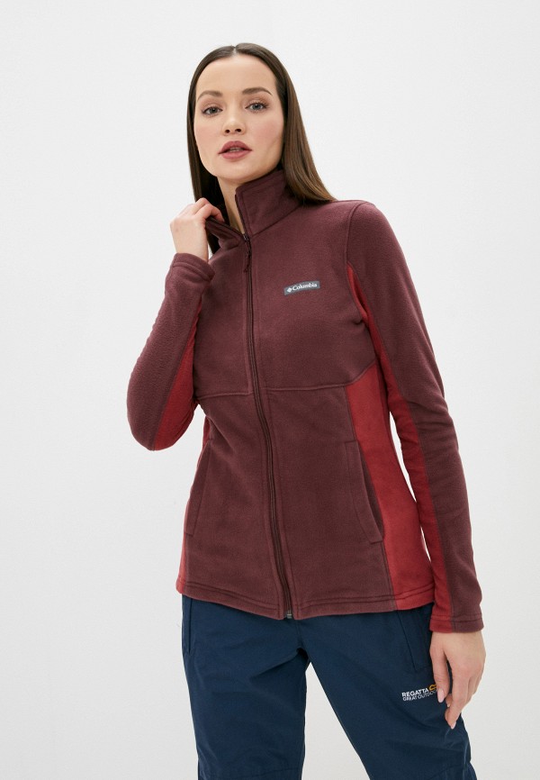 

Олимпийка Columbia, Бордовый, Basin Trail™ III Full Zip