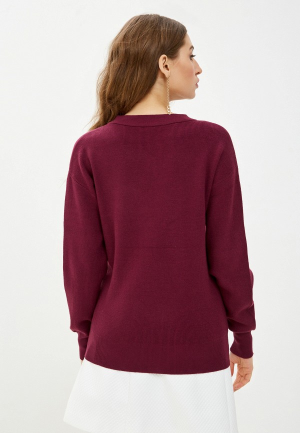 Пуловер Delia цвет бордовый  Фото 3