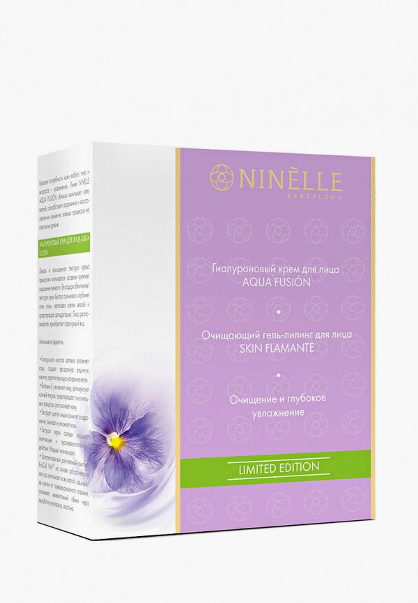 

Набор для ухода за лицом Ninelle, Белый, Гиалуроновый крем для лица AQUA FUSION 50 мл.+Очищающий гель-пилинг для лица SKIN FLAMANTE 75 мл.
