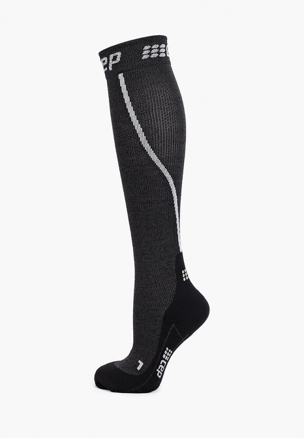 

Компрессионные гольфы CEP, Серый, Merino Wool Compression Knee Socks C223