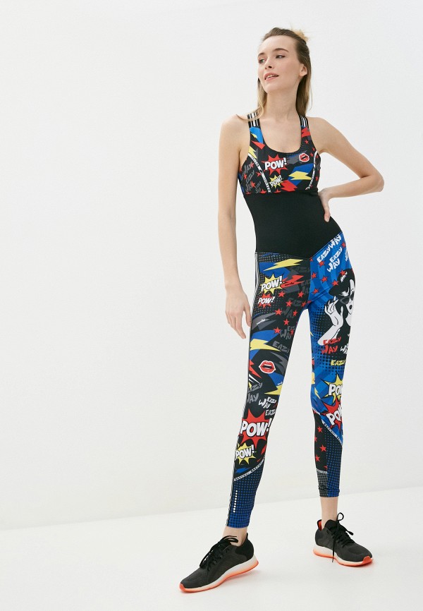 

Комбинезон Eazyway, Черный, "Fit Pop Art"