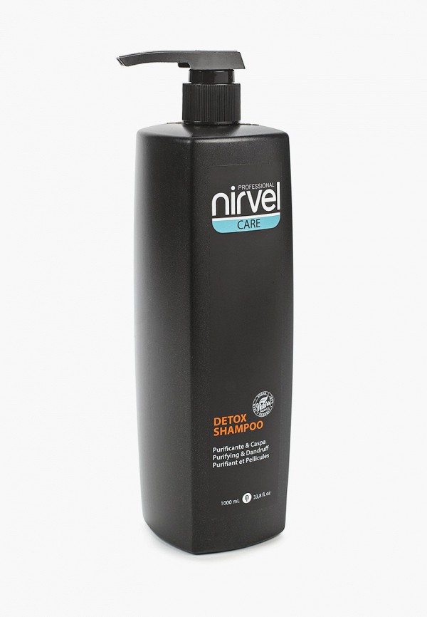 

Шампунь Nirvel Professional, Прозрачный, CARE, против перхоти, detox, 1000 мл