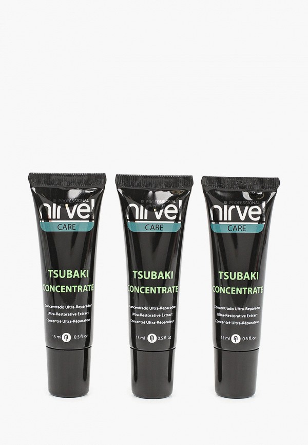 

Сыворотка для волос Nirvel Professional, Прозрачный, CARE для восстановления волос tsubaki, 3*15 мл
