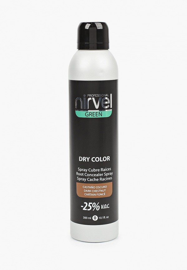 

Спрей для волос Nirvel Professional, Коричневый, GREEN темно-коричневый, 300 мл