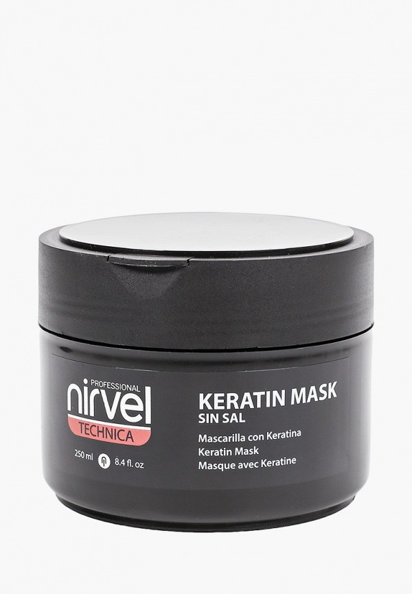 

Маска для волос Nirvel Professional, Прозрачный, TECHNICA для восстановления волос кератиновая, 250 мл