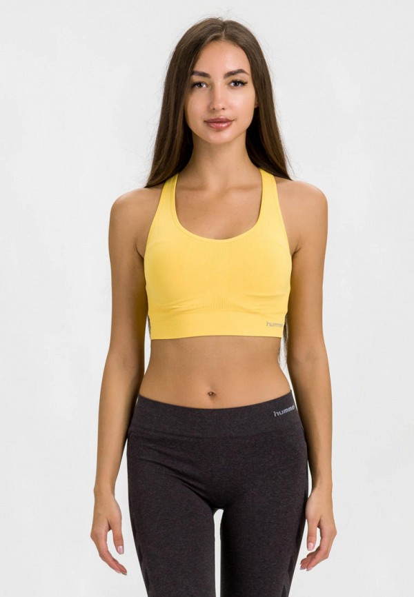 

Топ спортивный Hummel, Желтый, SUE SEAMLESS SPORTS