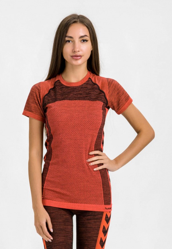 

Футболка спортивная Hummel, Коралловый, CLEA SEAMLESS