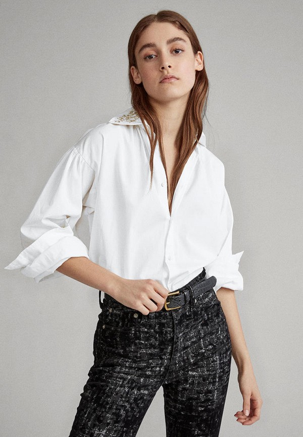 

Рубашка Polo Ralph Lauren, Белый, Polo Ralph Lauren MP002XW03Z3Z