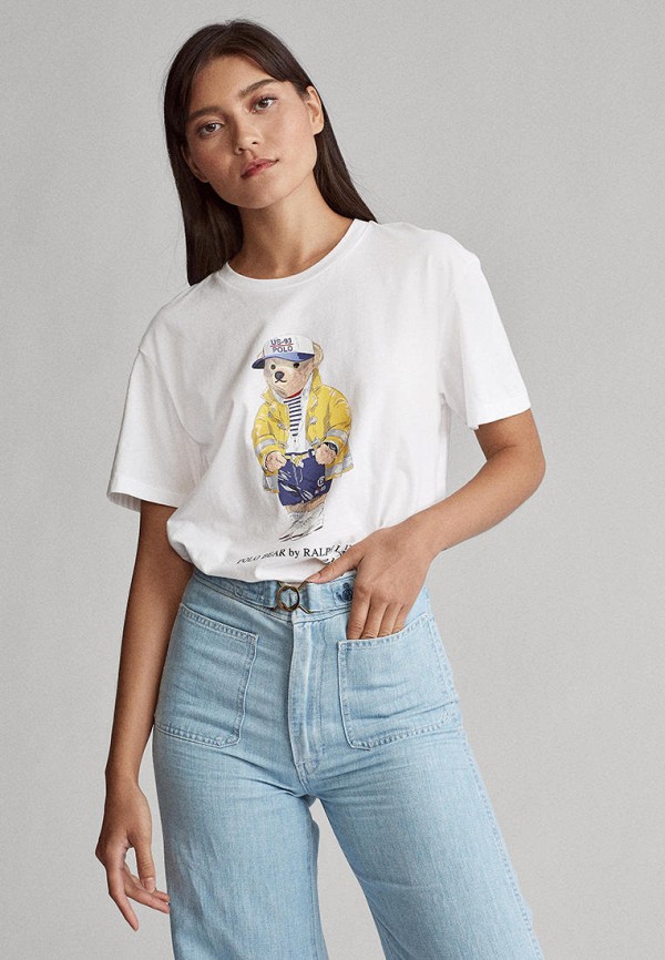 

Футболка Polo Ralph Lauren, Белый, Polo Ralph Lauren MP002XW03Z4Q