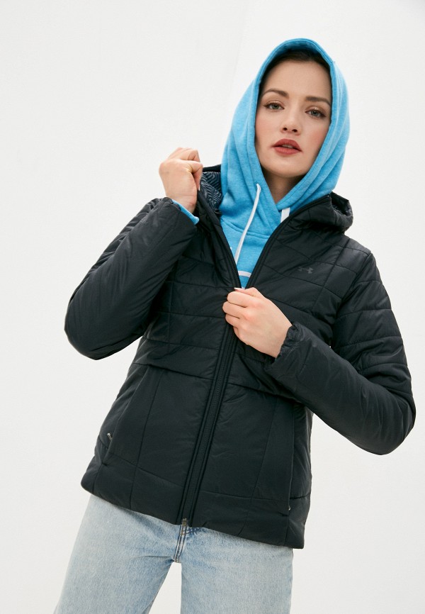 

Куртка утепленная Under Armour, Черный, UA Armour Insulated Hooded Jkt