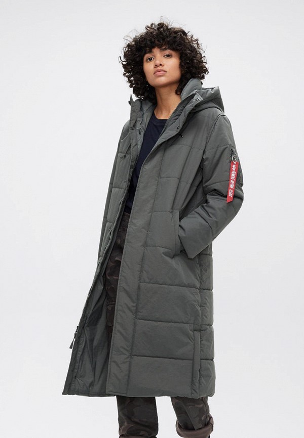 

Куртка утепленная Alpha Industries, Серый, Alpha Industries MP002XW03ZVF