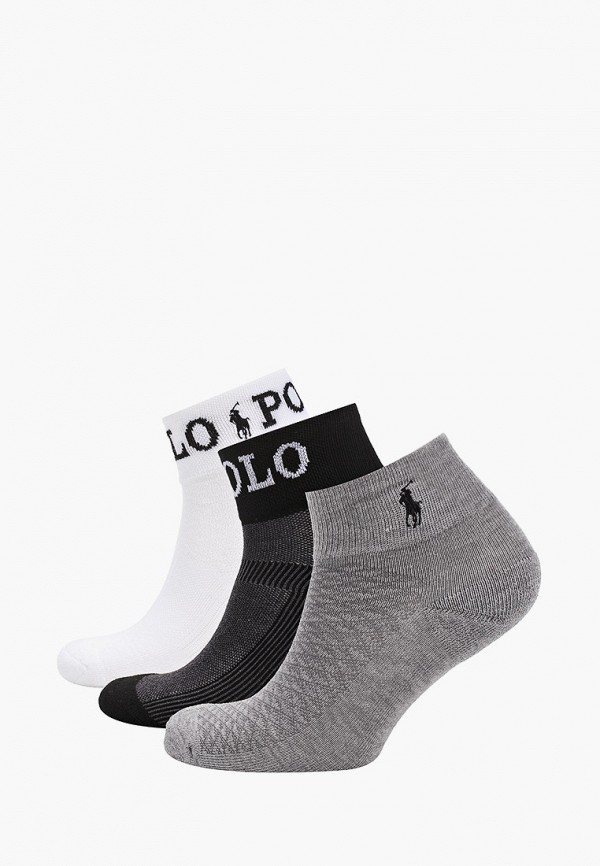 

Носки 3 пары Polo Ralph Lauren, Разноцветный