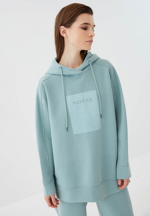 

Худи Zarina, Бирюзовый, Exclusive online