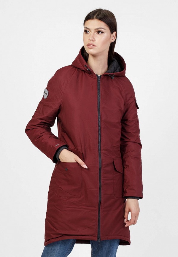

Парка Dasti, Бордовый, Dasti MP002XW040YK