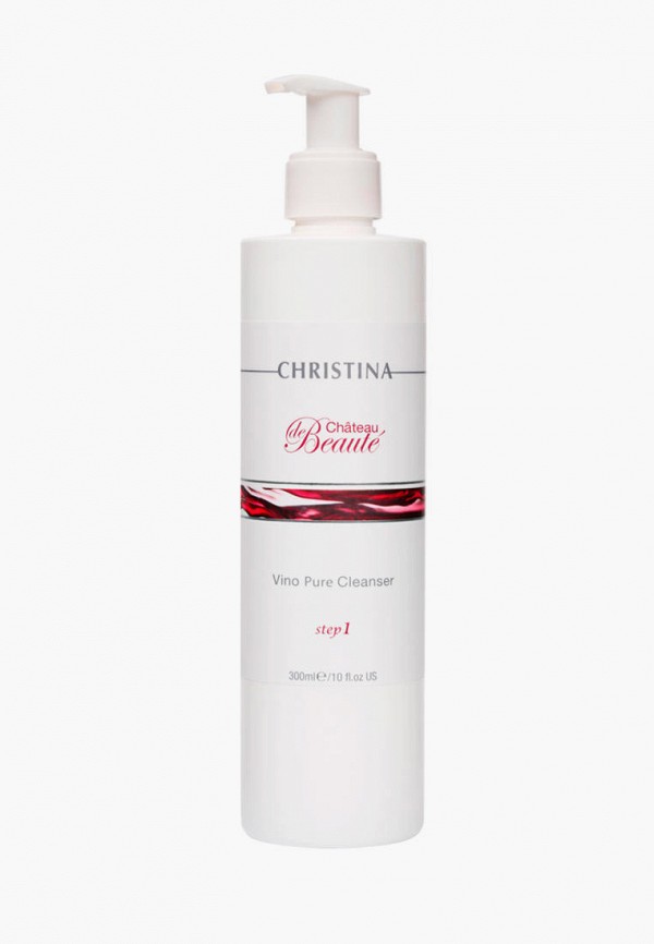 

Гель для умывания Christina, Прозрачный, Chateau de Beaute Vino Pure Cleanser, 300 мл