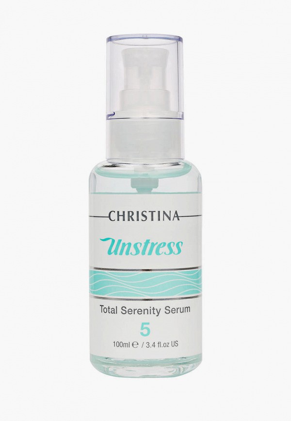 

Сыворотка для лица Christina, Прозрачный, Unstress Total Serenity Serum, 100 мл