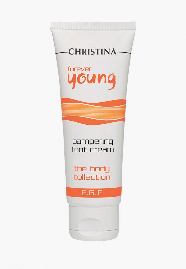 

Крем для ног Christina, Прозрачный, Forever Young Pampering Foot Cream, 75 мл