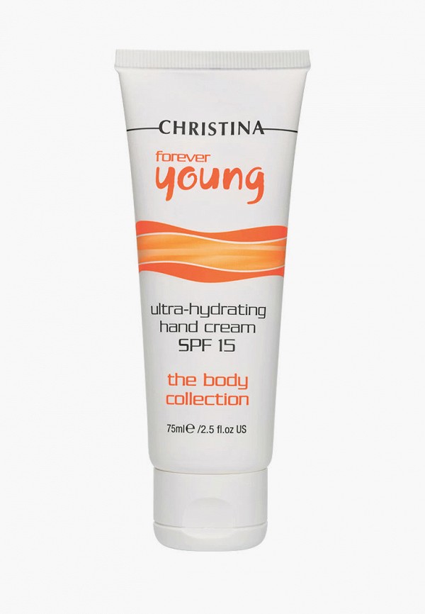 

Крем для рук Christina, Прозрачный, Forever Young Hand Cream SPF 15, 75 мл