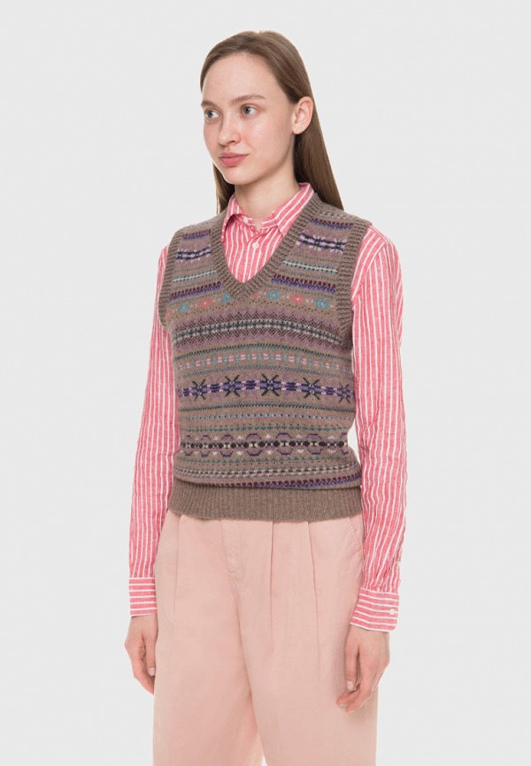 

Жилет Polo Ralph Lauren, Коричневый, Polo Ralph Lauren MP002XW041PB
