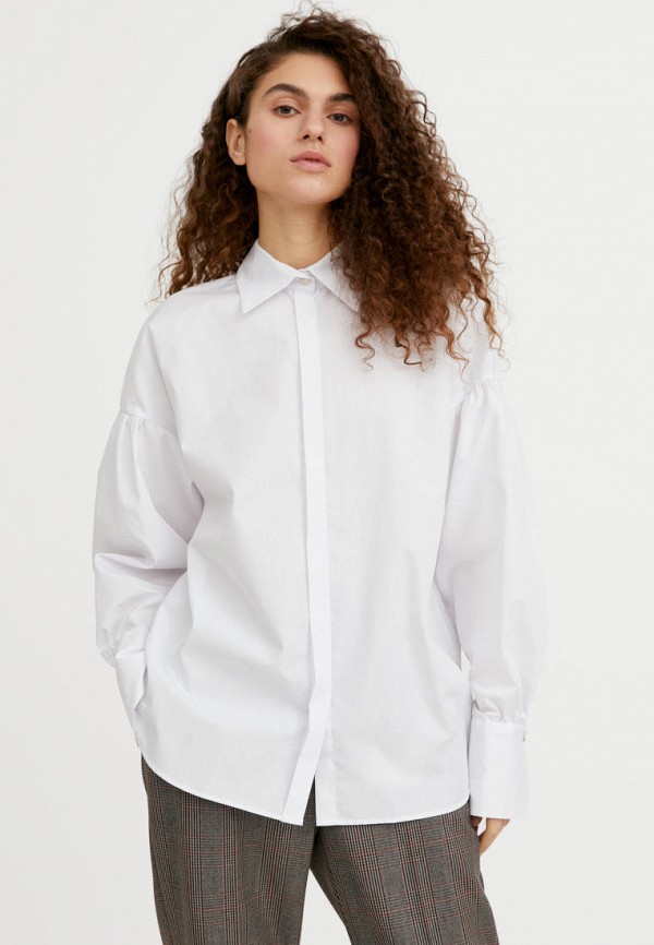 Блуза Finn Flare белого цвета