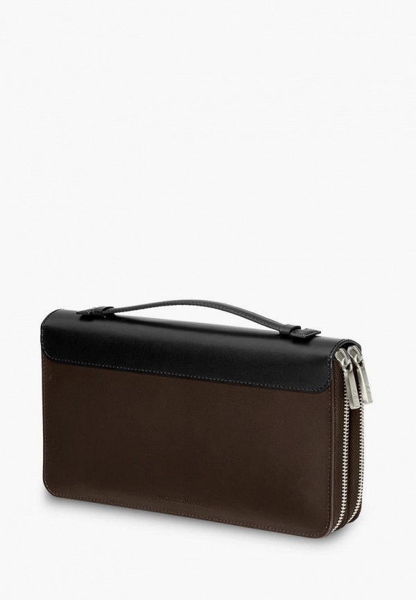 

Кошелек Moleskine, Коричневый, Leather Clutch Wallet, Classic, Woodnote